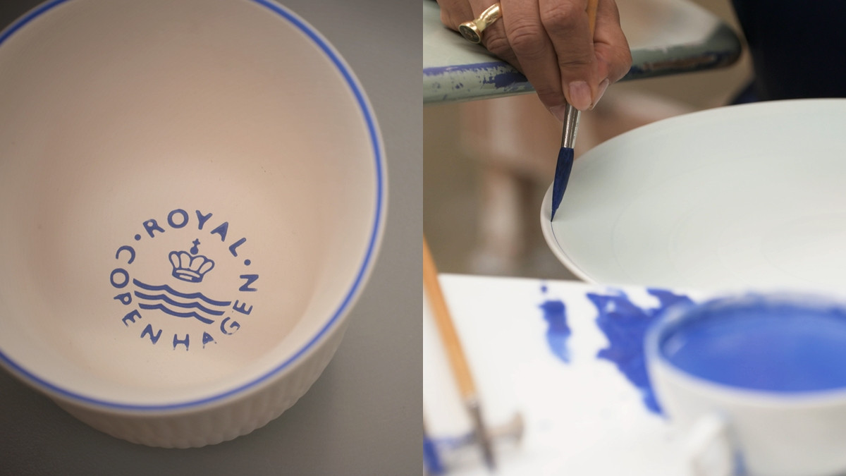瓷器迷的夢幻逸品─皇家哥本哈根推出全新系列「藍色印記」，以極簡風格翻玩餐桌經典